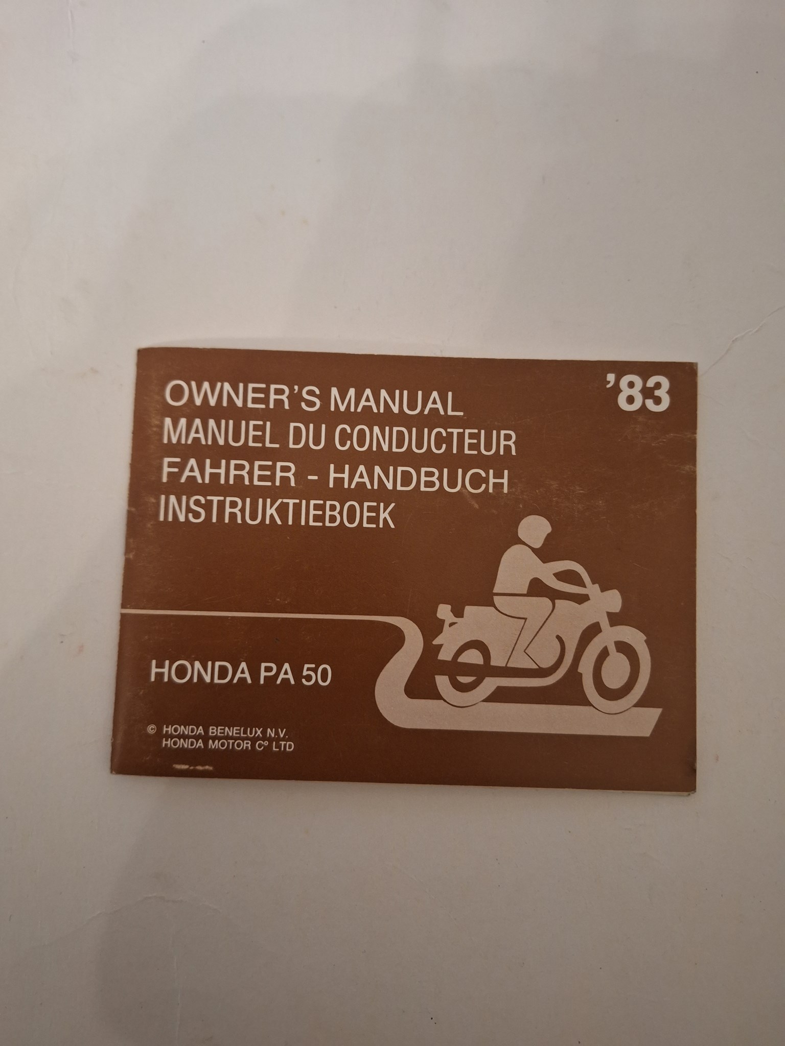 Picture of Fahrerhandbuch  Honda  PA50